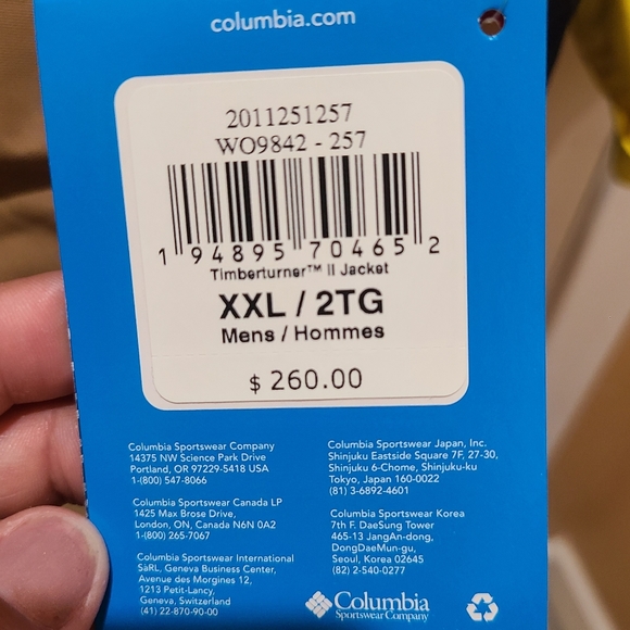 Columbia Men's Timberturner Ii Jacket - Picture 9 of 9